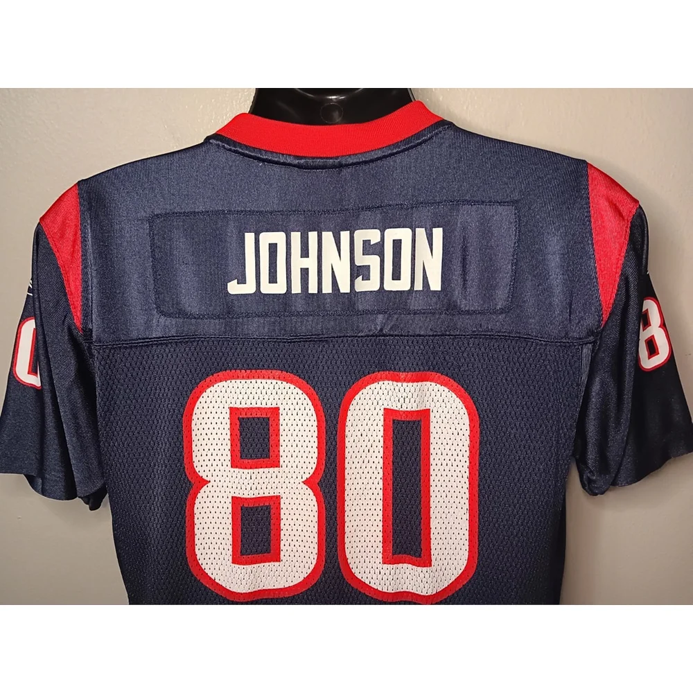 Vintage Houston Texans Andre Johnson Youth XL 18-20 NFL Football Jersey Reebok - Picture 5 of 7